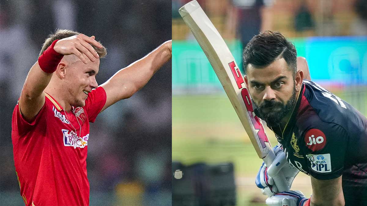 virat kohli and sam curran virat kohli and sam curran
